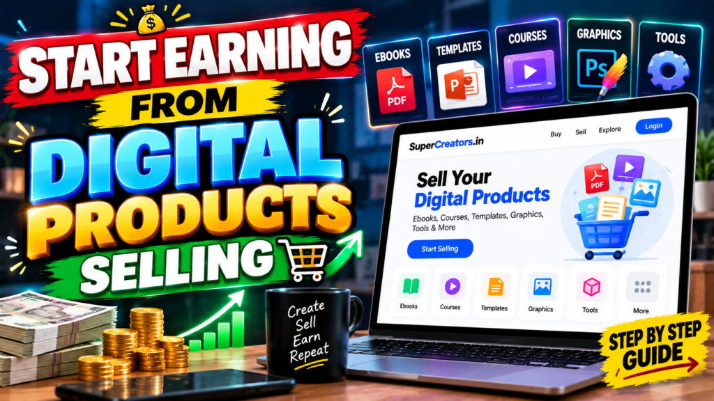 Start Earning From Digital Products Selling