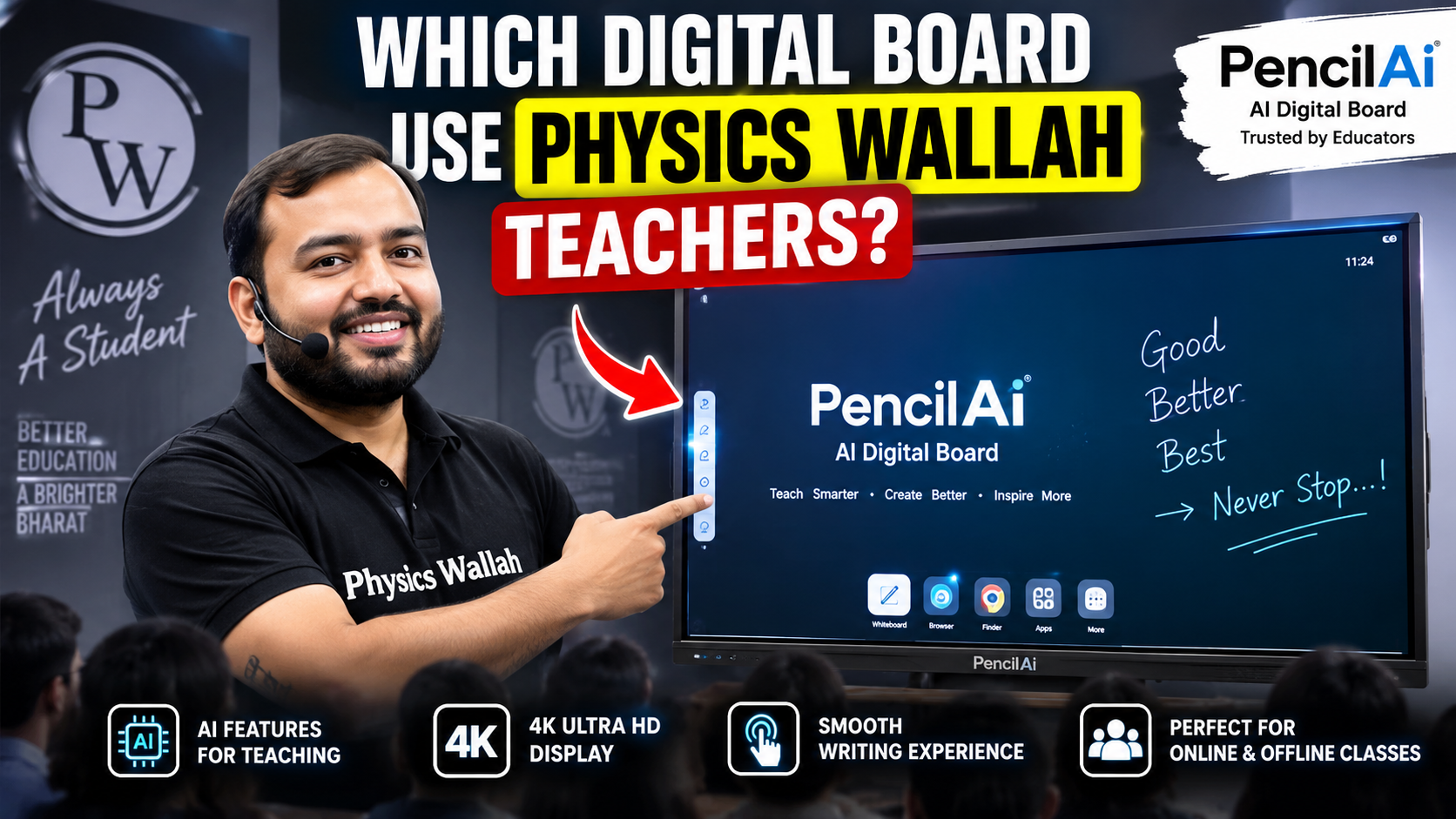Digital board feature
